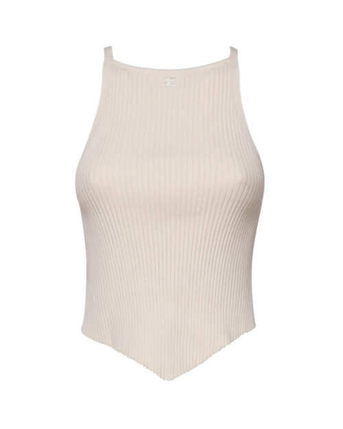 COURREGES - TOP SMANICATO A COSTE