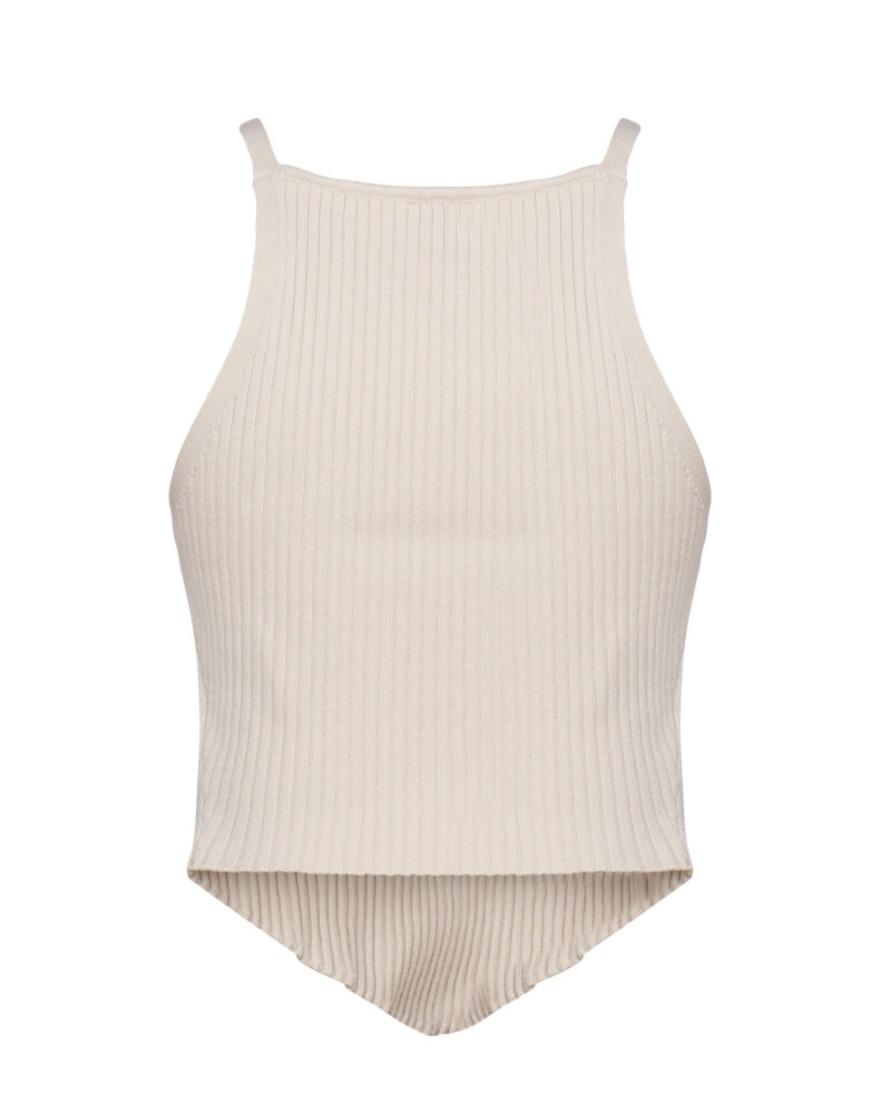 COURREGES - TOP SMANICATO A COSTE