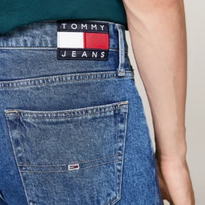 TOMMY HILFIGER - Jeans slim fit dritti sbiaditi