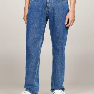 TOMMY HILFIGER - Jeans slim fit dritti sbiaditi