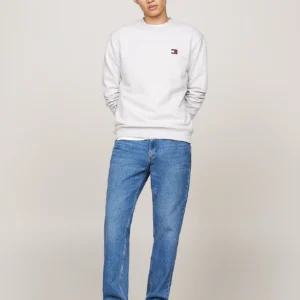 TOMMY HILFIGER - Felpa con distintivo Tommy