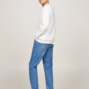 TOMMY HILFIGER - Felpa con distintivo Tommy