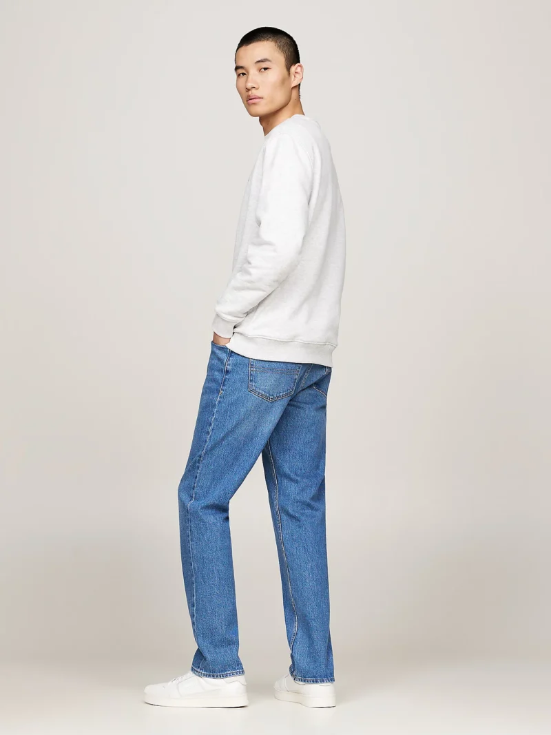 TOMMY HILFIGER - Felpa con distintivo Tommy