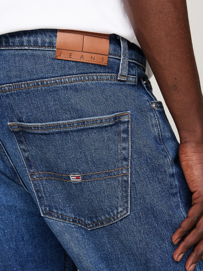 TOMMY HILFIGER - Jeans Dad regular fit affusolati con baffature
