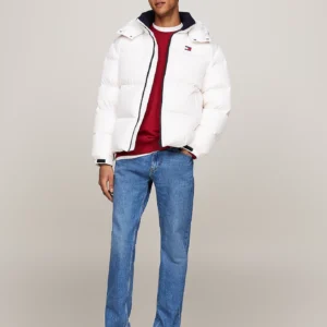 TOMMY HILFIGER - Piumino Alaska con distintivo