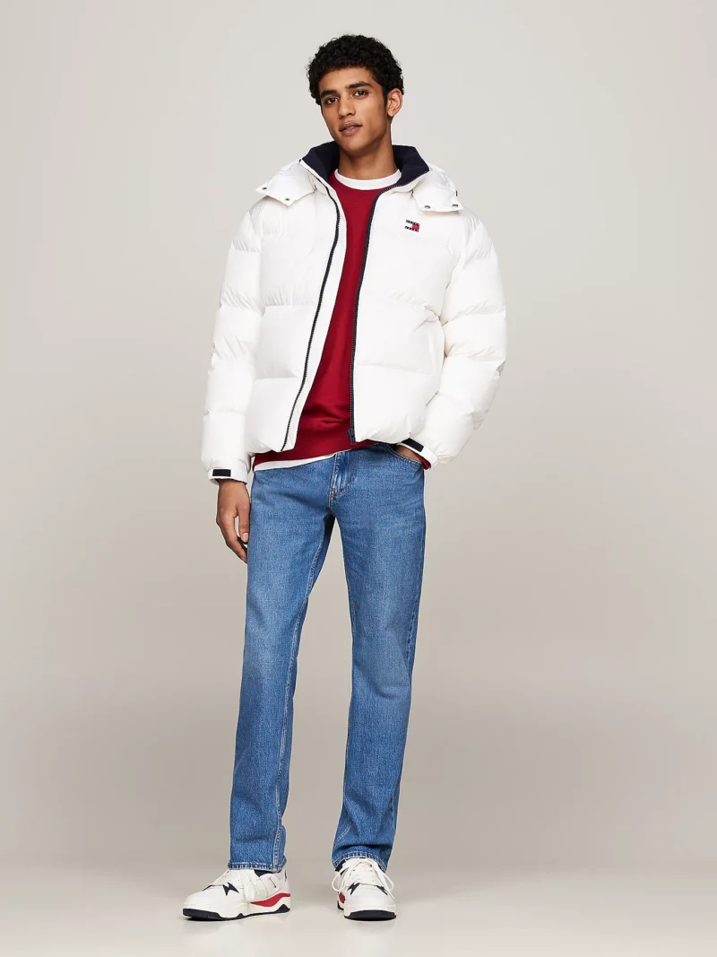 TOMMY HILFIGER - Piumino Alaska con distintivo