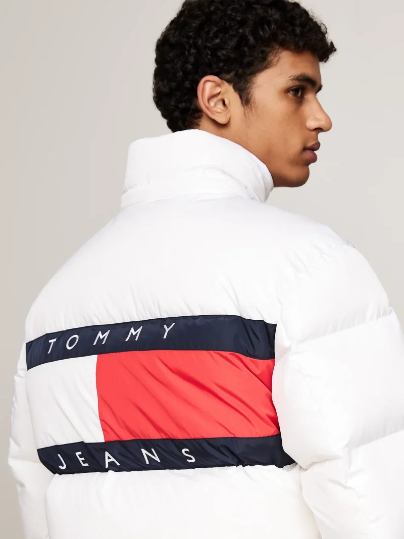 TOMMY HILFIGER - Piumino Alaska con distintivo