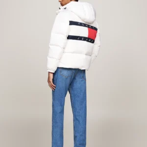 TOMMY HILFIGER - Piumino Alaska con distintivo