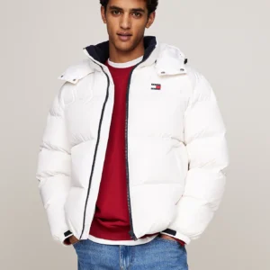 TOMMY HILFIGER - Piumino Alaska con distintivo