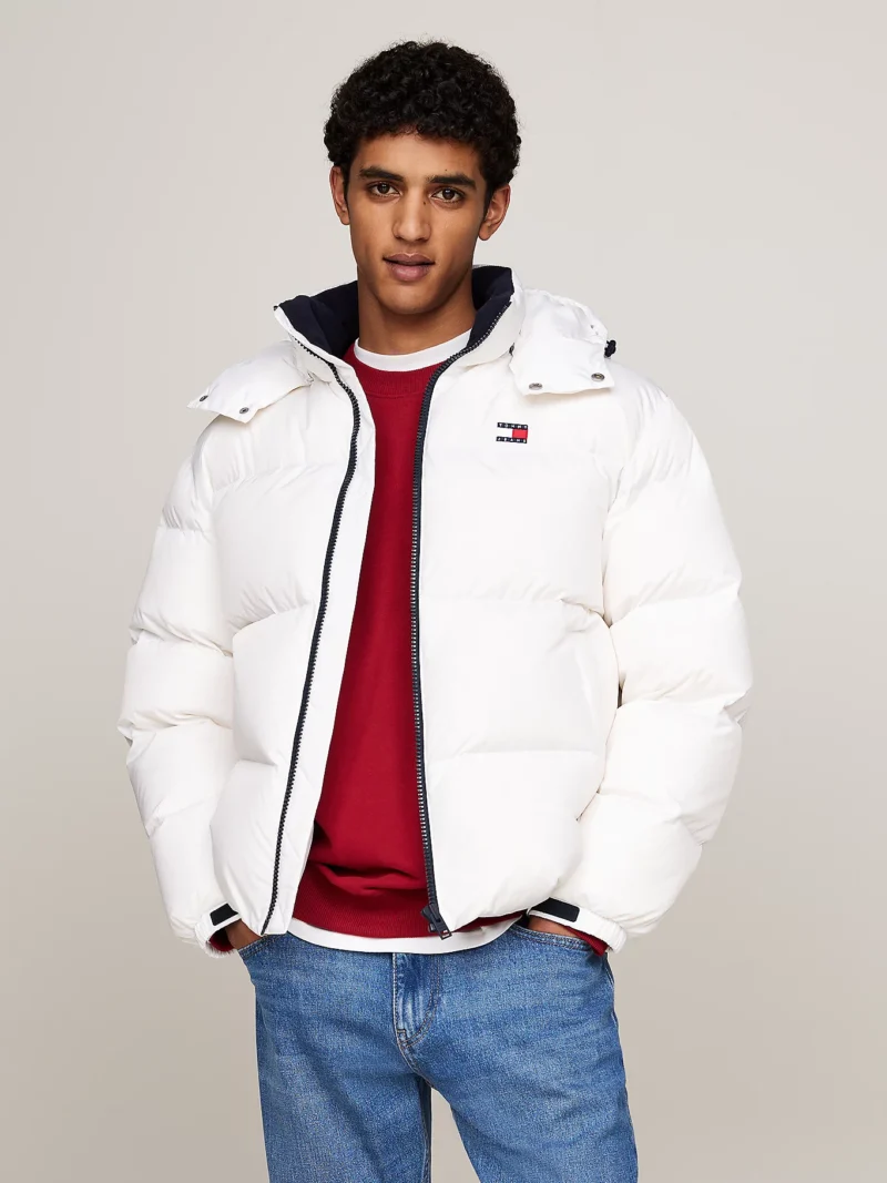 TOMMY HILFIGER - Piumino Alaska con distintivo