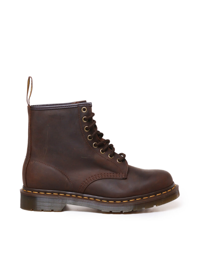 DR. MARTENS - 1460 DARK BROWN CRAZY HORSE BOOTS