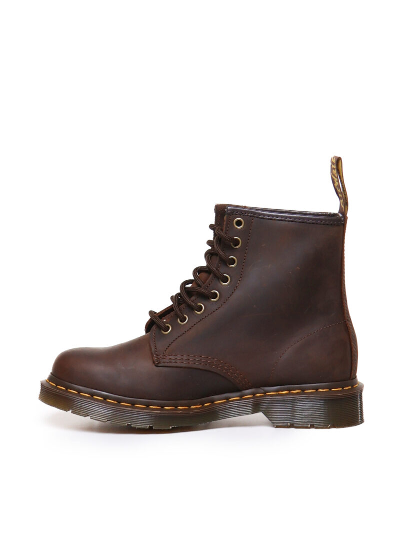 DR. MARTENS - 1460 DARK BROWN CRAZY HORSE BOOTS