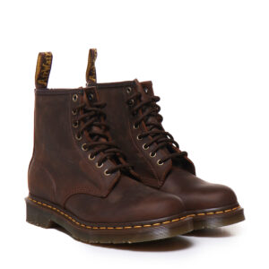 DR. MARTENS - 1460 DARK BROWN CRAZY HORSE BOOTS