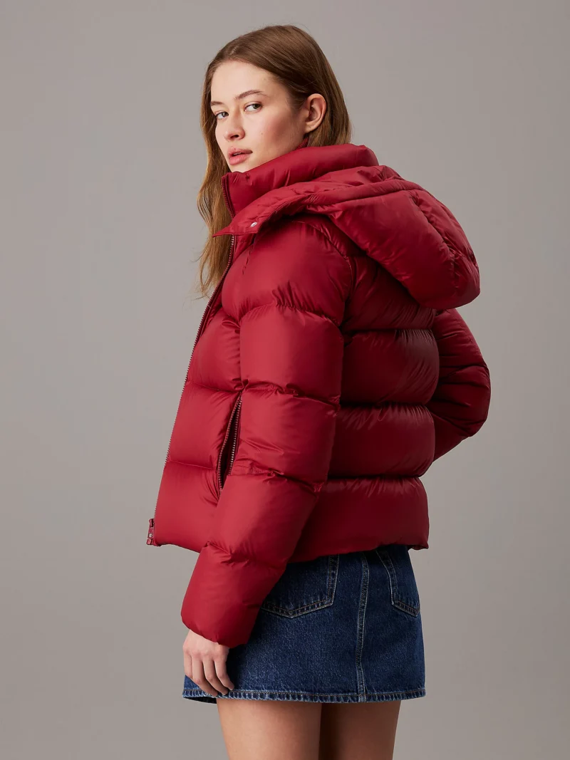 CALVIN KLEIN - Piumino corto - Rosso