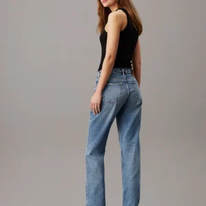 CALVIN KLEIN - Low Rise Straight Jeans