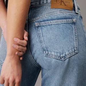 CALVIN KLEIN - Low Rise Straight Jeans