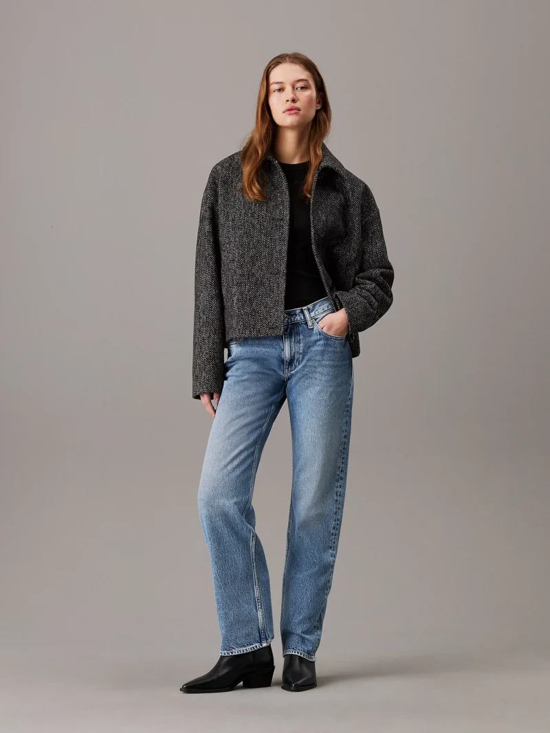 CALVIN KLEIN - Low Rise Straight Jeans