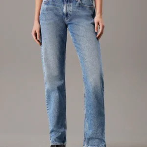 CALVIN KLEIN - Low Rise Straight Jeans