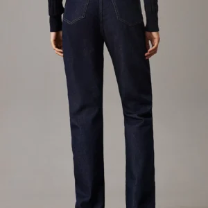 CALVIN KLEIN - High Rise Straight Jeans