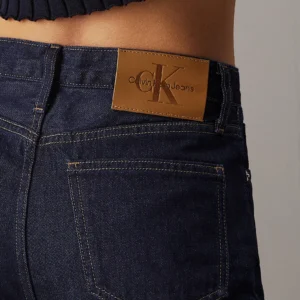 CALVIN KLEIN - High Rise Straight Jeans