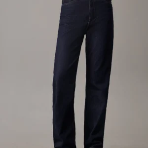 CALVIN KLEIN - High Rise Straight Jeans