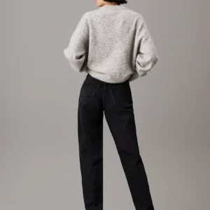 CALVIN KLEIN - Mom Jeans - Nero