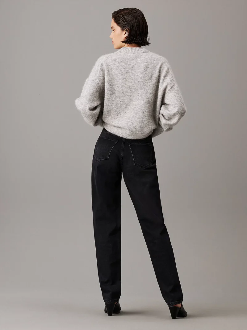CALVIN KLEIN - Mom Jeans - Nero