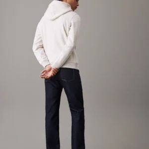 CALVIN KLEIN - Felpa con cappuccio con monogramma - Grigio Chiaro
