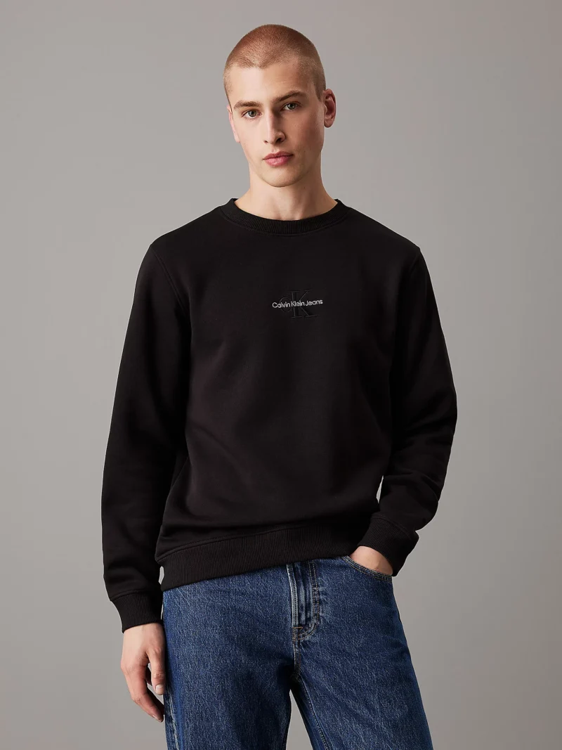 CALVIN KLEIN - Felpa Monogram