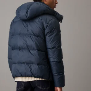 J30J325946_PPK_alternate1 CALVIN KLEIN - Piumino imbottito con cappuccio - Blu
