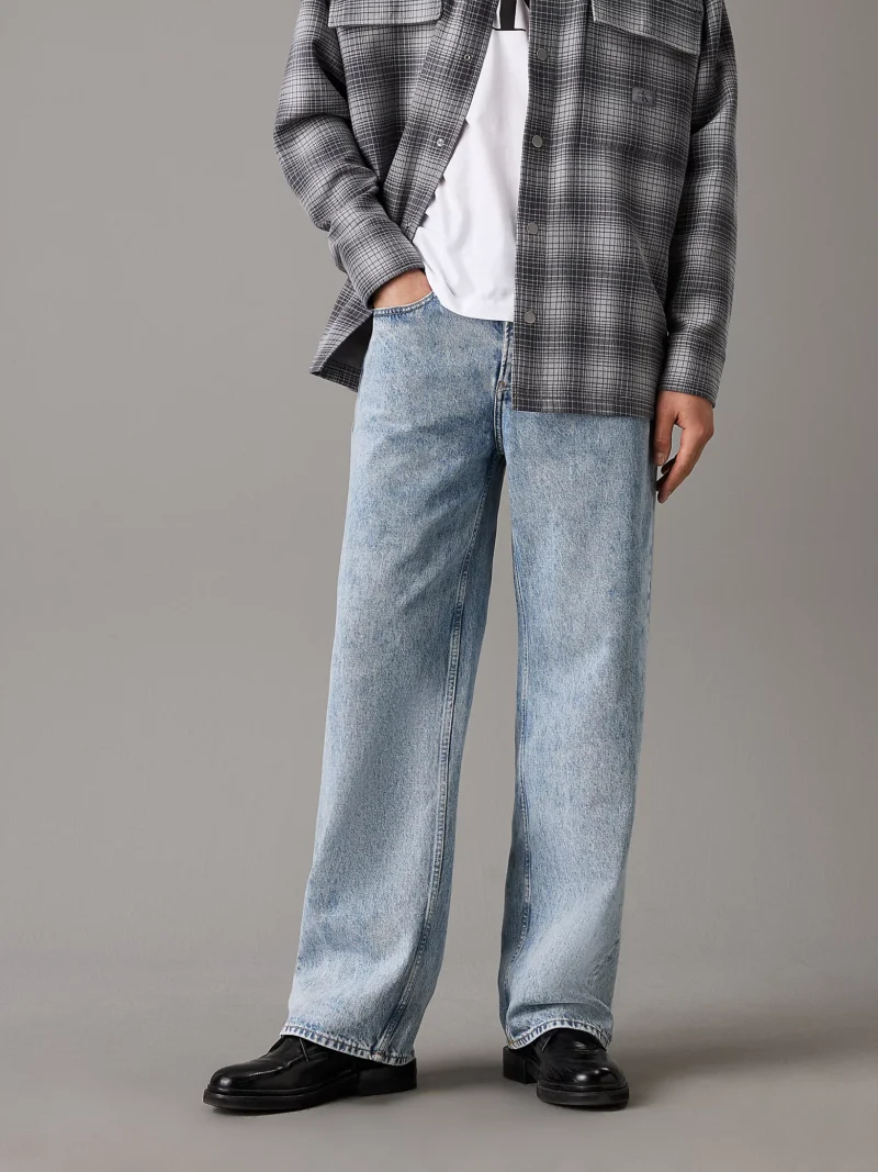 CALVIN KLEIN - 90's Loose Jeans - Blu Chiaro