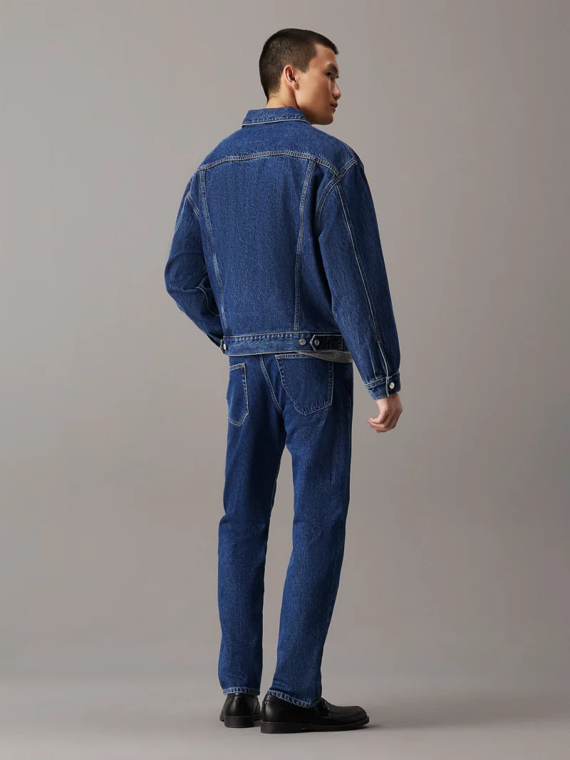J30J325967_1BJ_alternate1 CALVIN KLEIN - Standard Straight Jeans - Blu