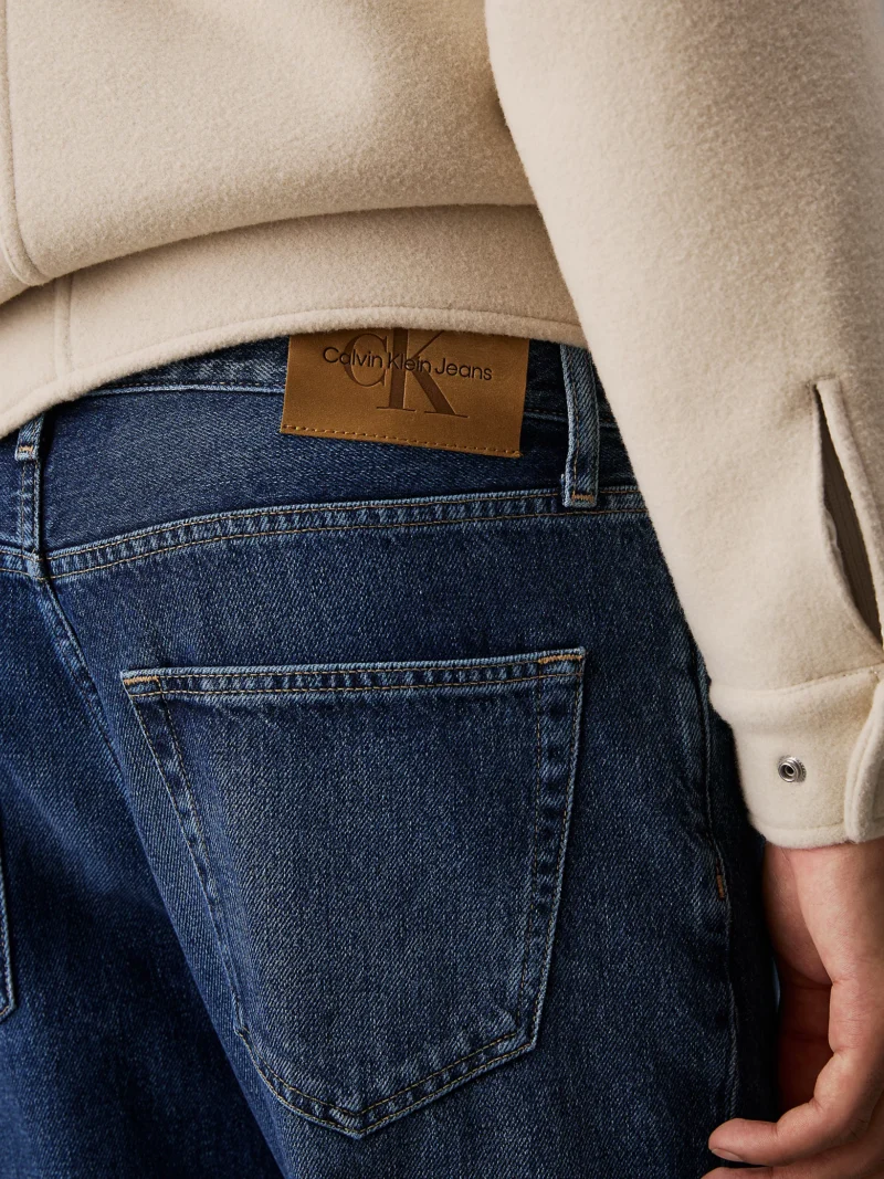 CALVIN KLEIN - Dad jeans - Blu