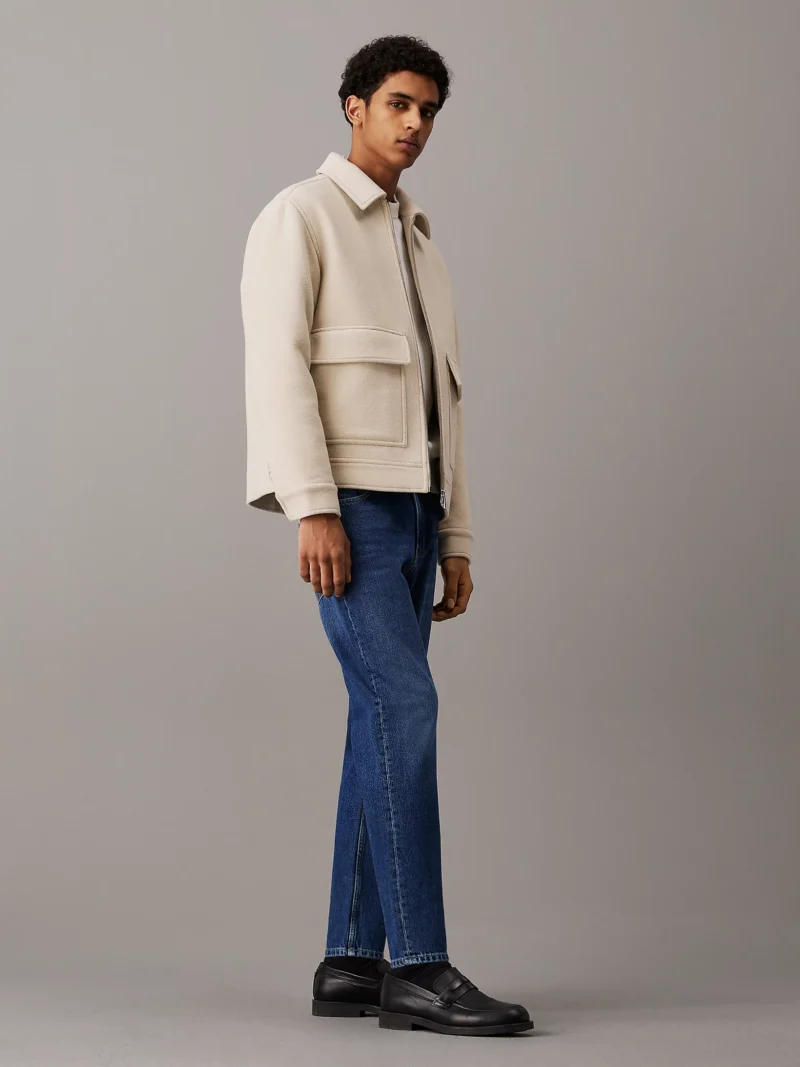 CALVIN KLEIN - Dad jeans - Blu