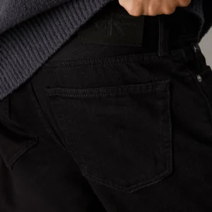 CALVIN KLEIN - Jeans Slim Straight - Nero