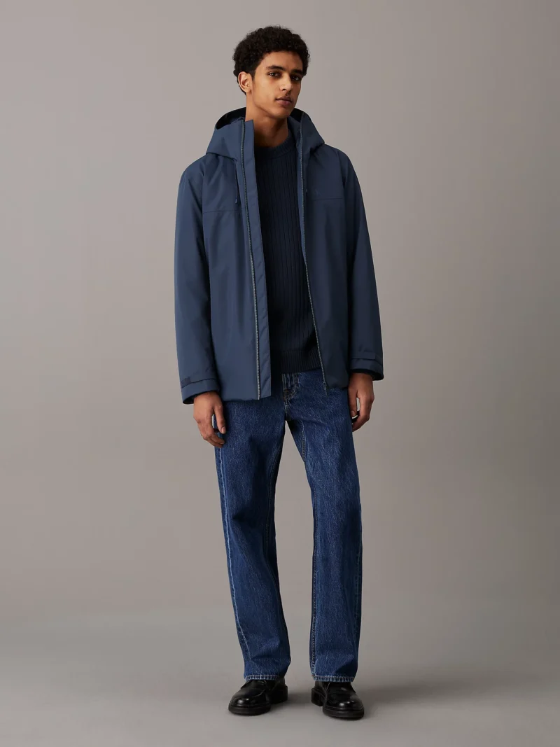 CALVIN KLEIN - Parka corta tecnica