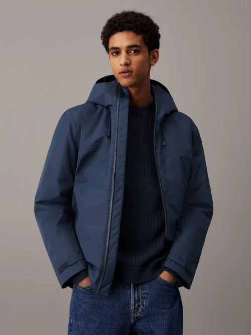CALVIN KLEIN - Parka corta tecnica