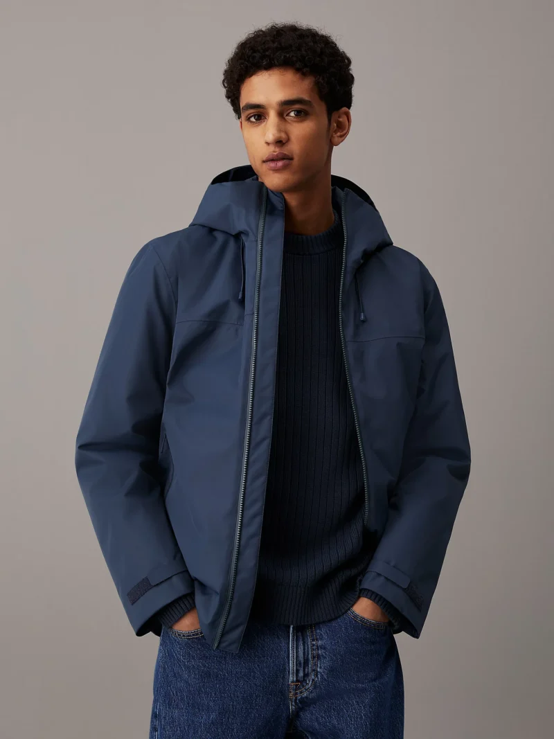 CALVIN KLEIN - Parka corta tecnica