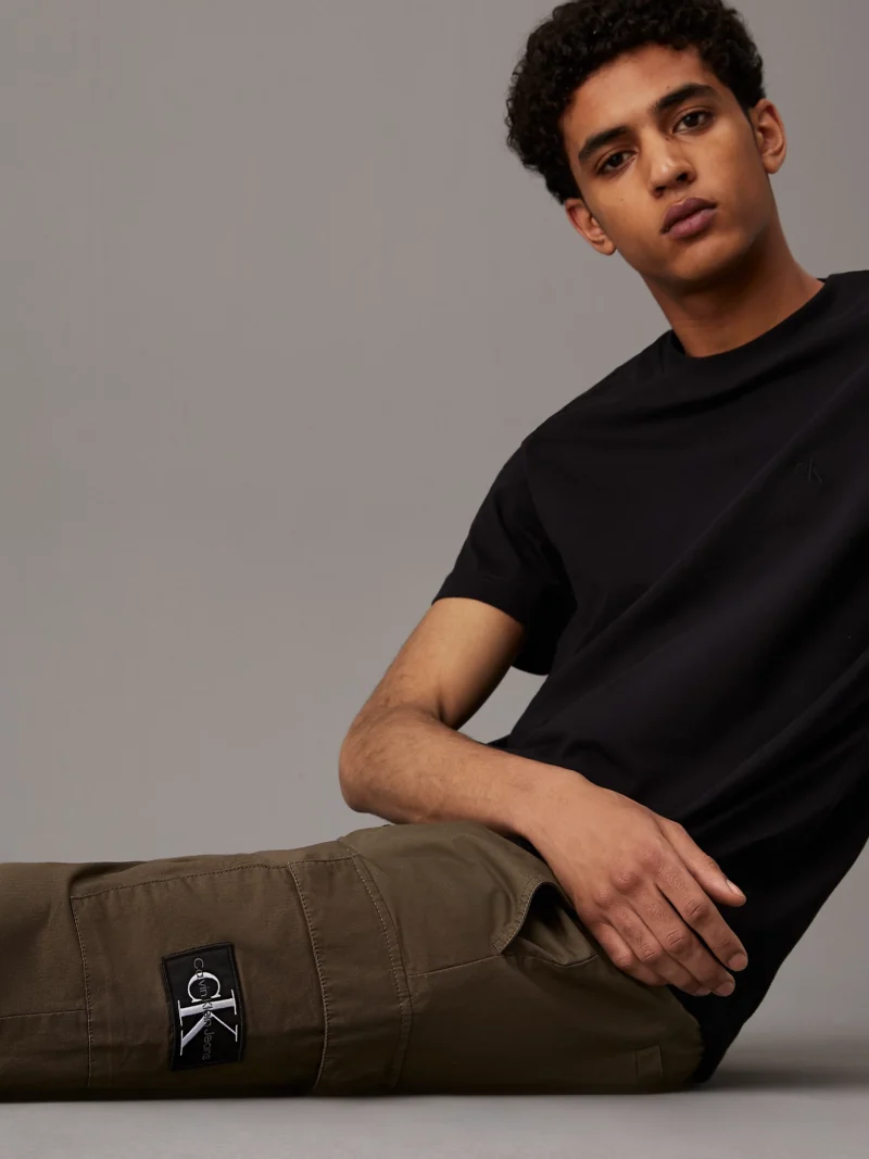 CALVIN KLEIN - Pantaloni cargo ripstop skinny