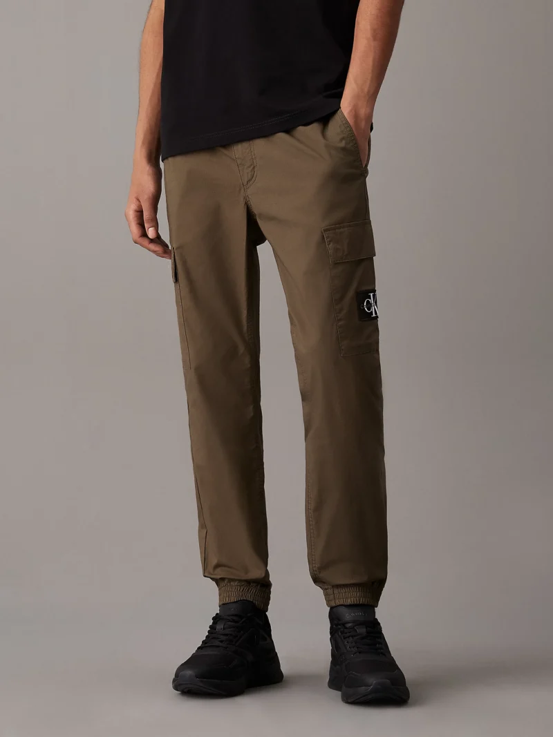 CALVIN KLEIN - Pantaloni cargo ripstop skinny