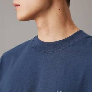 CALVIN KLEIN - T-shirt in jersey pesante taglio relaxed