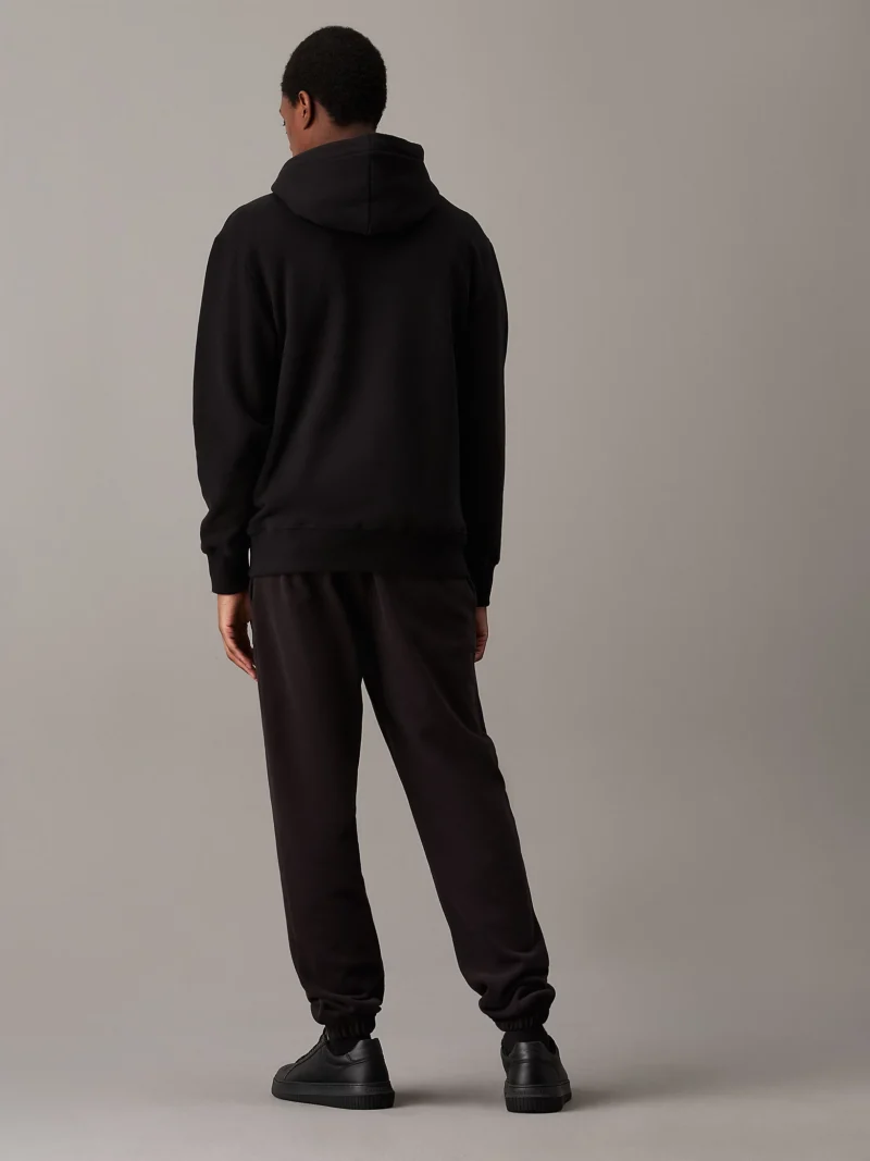 J30J326685_BEH_alternate1 CALVIN KLEIN - Pantaloni da tuta con monogramma in ciniglia