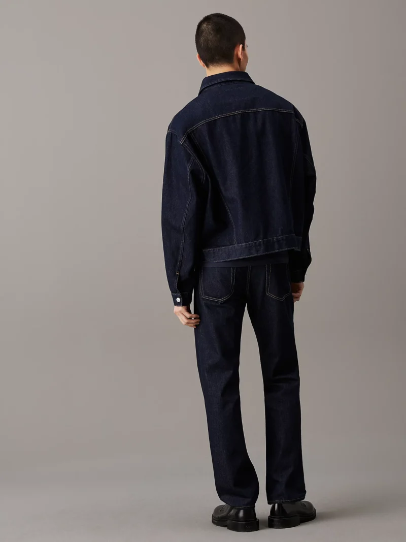CALVIN KLEIN - Standard Straight Jeans - Blu Scuro