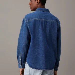 CALVIN KLEIN - Camicia di jeans