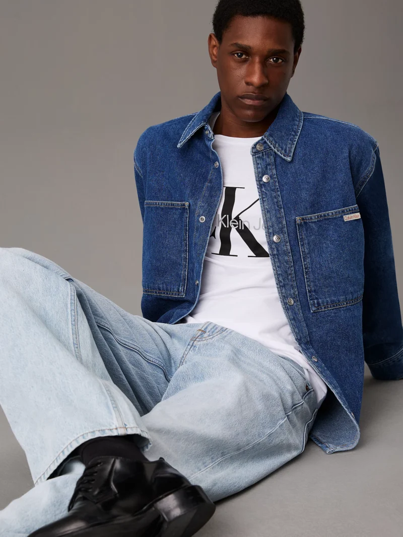 CALVIN KLEIN - Camicia di jeans