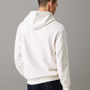 CALVIN KLEIN - Felpa con cappuccio con logo New York dal taglio relaxed