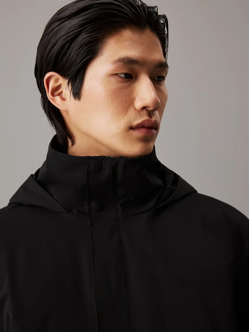 CALVIN KLEIN - Parka con cappuccio