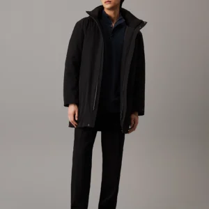 CALVIN KLEIN - Parka con cappuccio