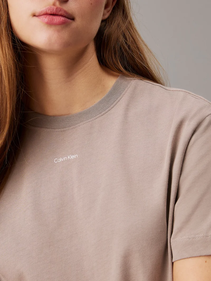 K20K207519_PA0_alternate2 CALVIN KLEIN - T-shirt con logo - Grigio