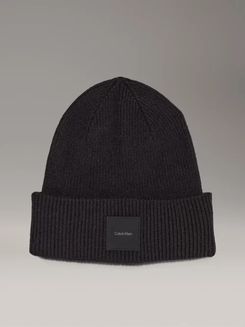 CALVIN KLEIN - Berretto in maglia - Nero